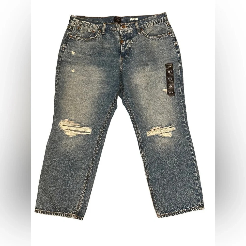 J crew premium boyfriend Jean 
32 petite